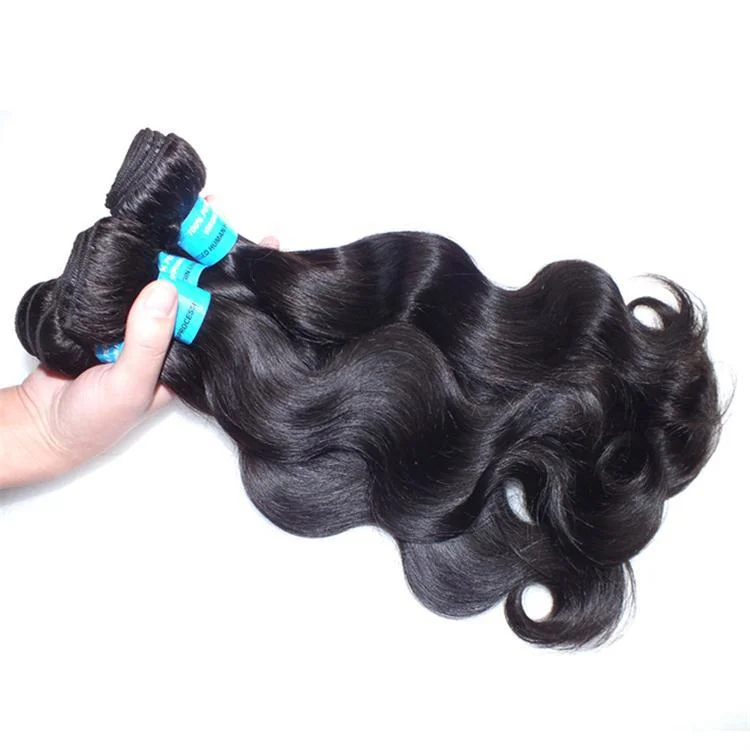 Grade 100% Virgin Peruvian Human Hair Body Wave Hair Weaving