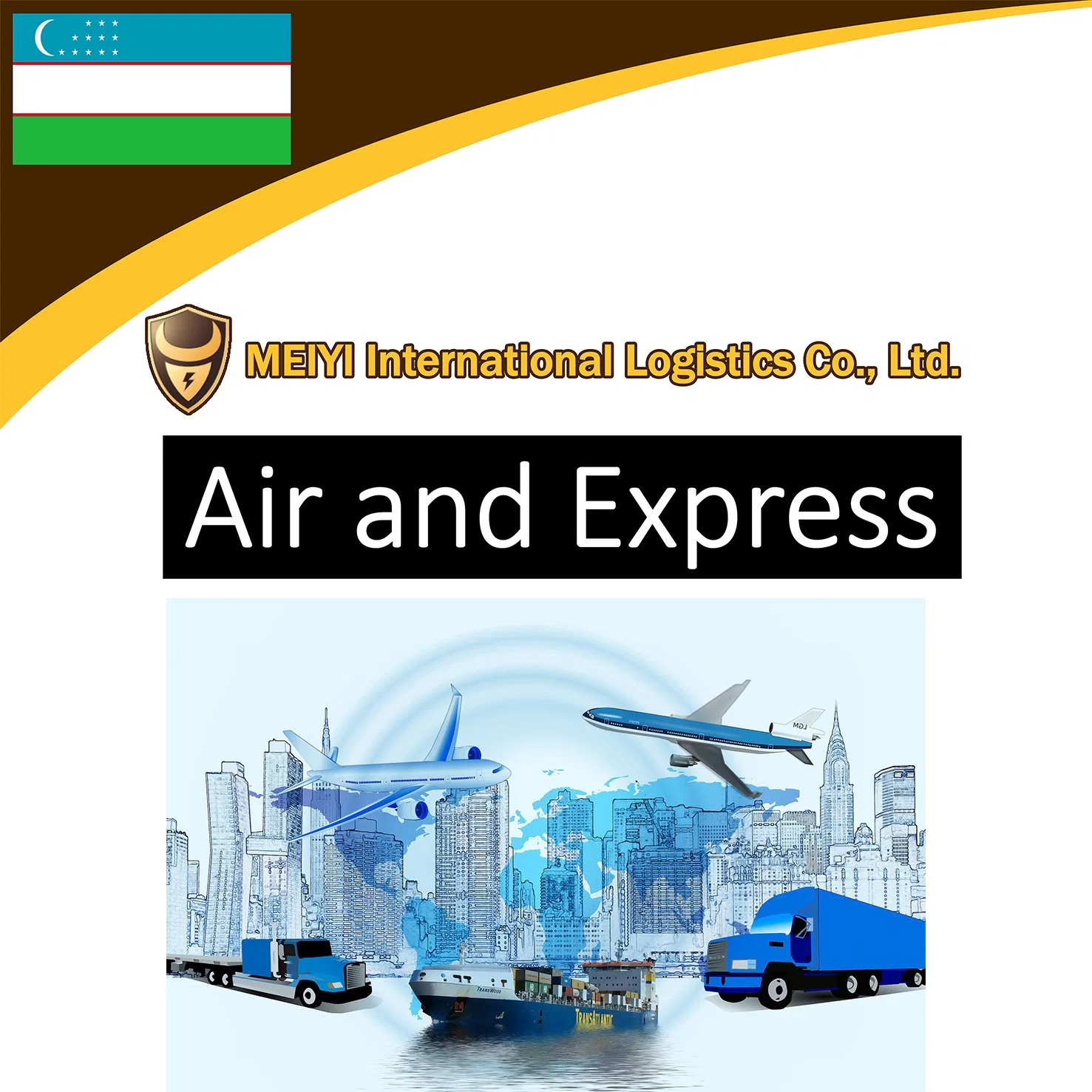 Servicio de logística entrega de envío a Tashkent agente roro transporte aéreo transporte aéreo carga servicio de mensajería para los compradores alibaba′s entrega urgente