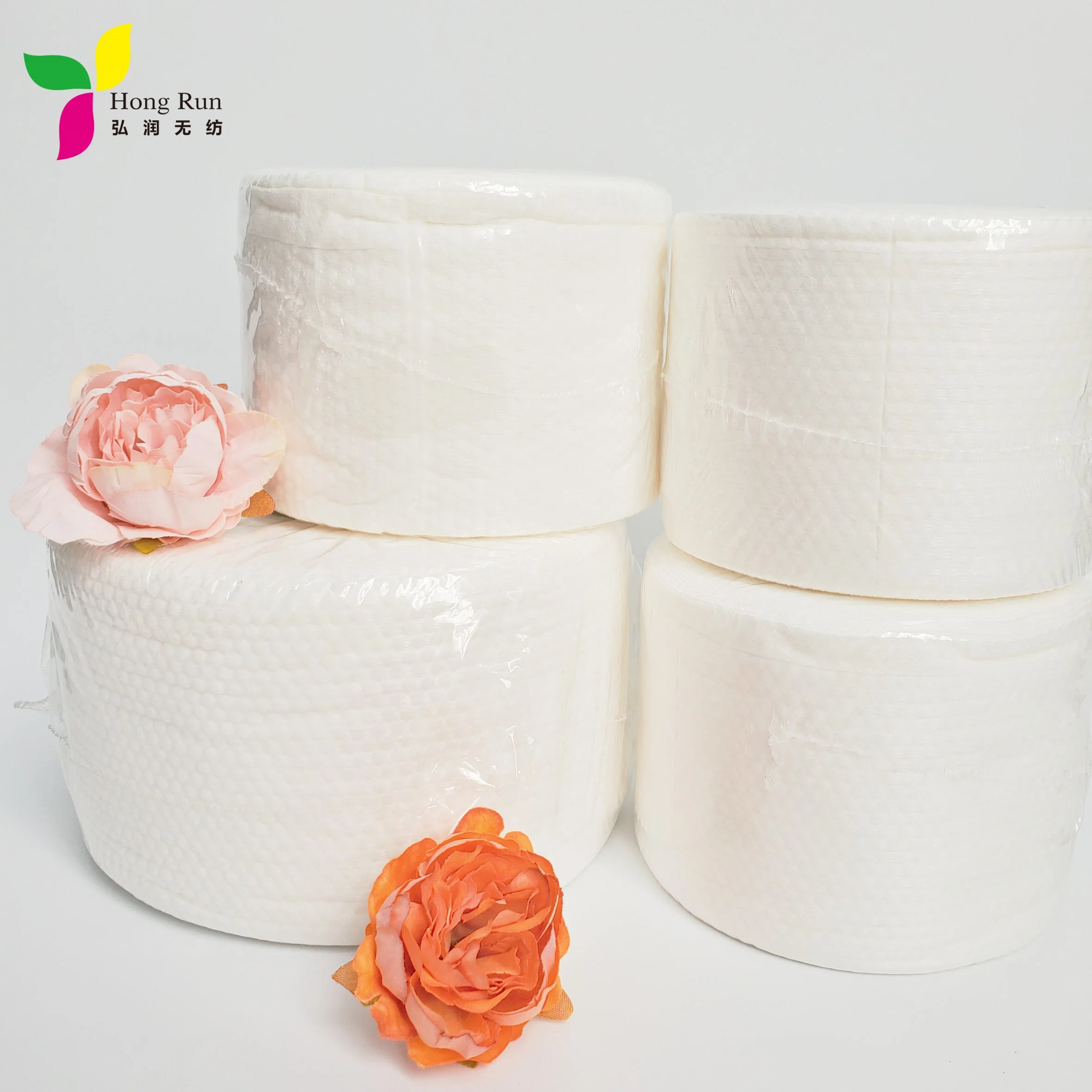 Point Break 50PCS/Roll Super Soft Skin Friendly Disposable Wet Dry Dual Use Nonwoven Face Tissue