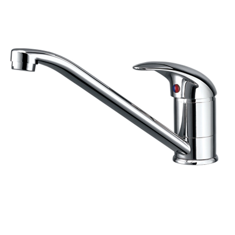 Single Lever Brass Cp High Neck Sink Mixer