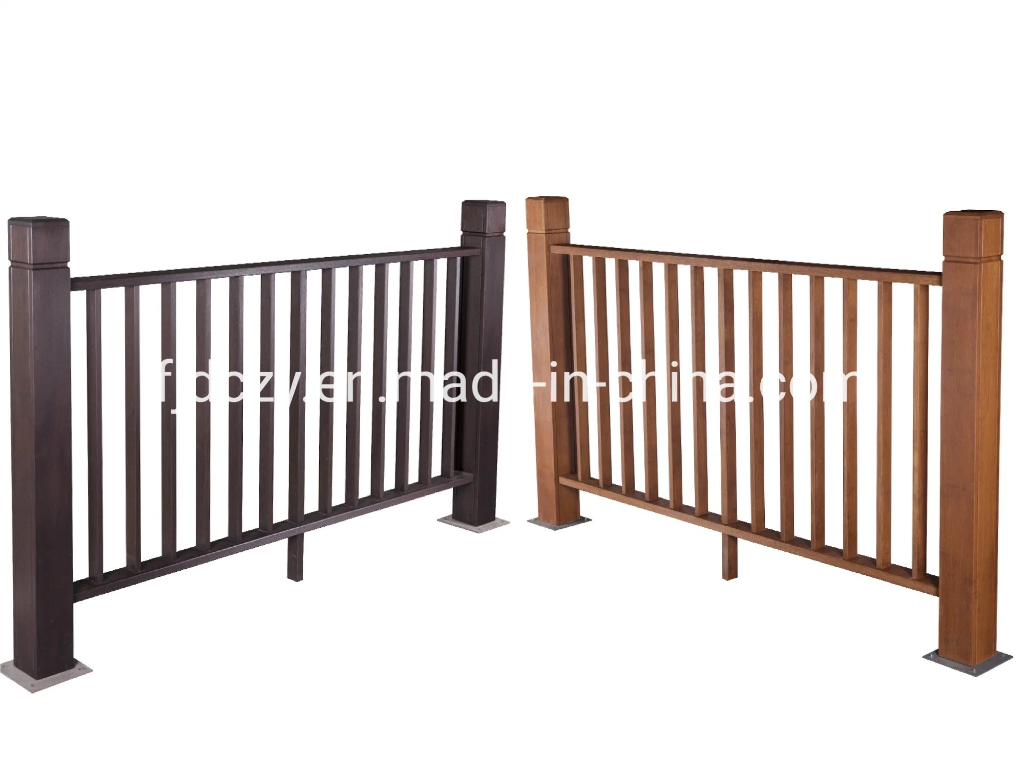 Fsc Hardness Balcony Fence Farm Post Bamboo Wooden Garden Fence