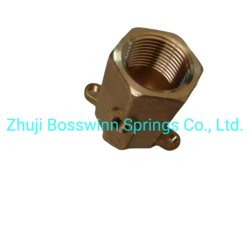 Brass Forged Valve Body Non Stand Metal Parts Water Heater Accessories