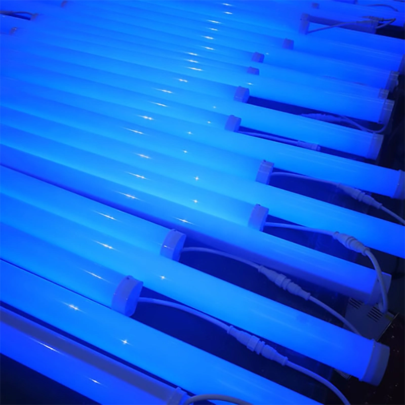 ديكور نادي المسرح الإضاءة تركيبات 3D Pixel Tube Lights DMX مصباح أنبوب LED الأحمر والأخضر والأزرق (RGB)