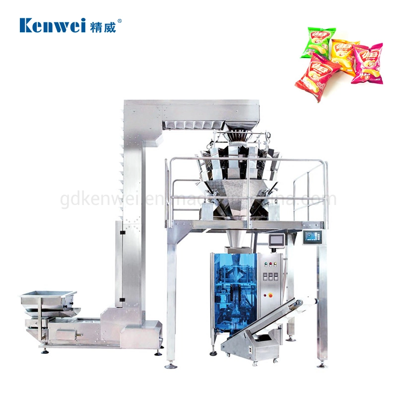 Automatic Sachet Sealing Granule Salt / Rice / Bean / Seeds / Vertical Packaging Machine Filling Sealing Bags Pouch Food Multi-Function Packing Machine Price