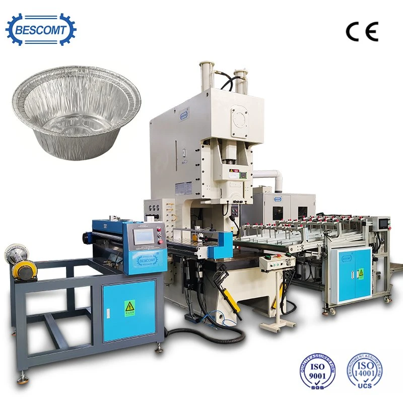 High Speed Aluminum Foil Container Machine and Production Line