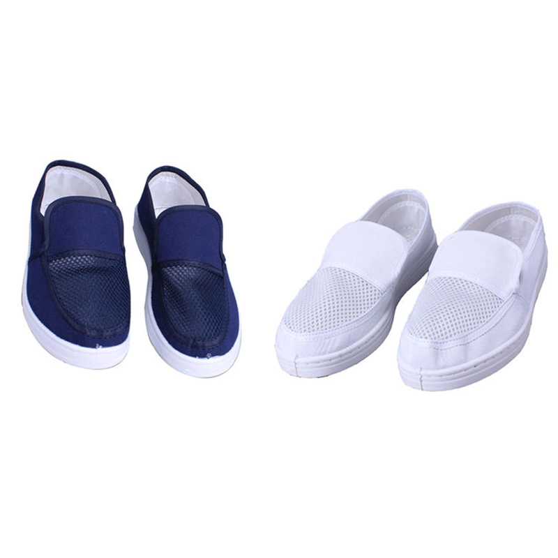 New Product Hot Selling PU Shoes Leather ESD Anti Static White Shoes