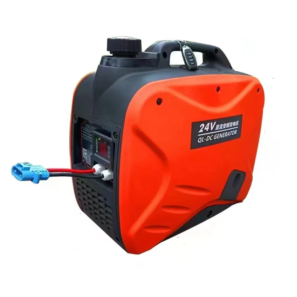 24V Trucks Parking Air Conditioning Gasoline Generator Portable Silent Model