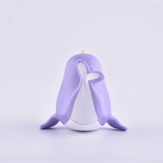 Les jouets en PVC Baby Bathing Animal électrique en plastique violet Bath Toys
