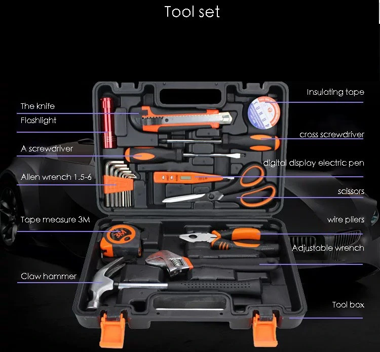 Auto Repair Toolkit Electric Tool Box Gift Toolbox hand Набор инструментов