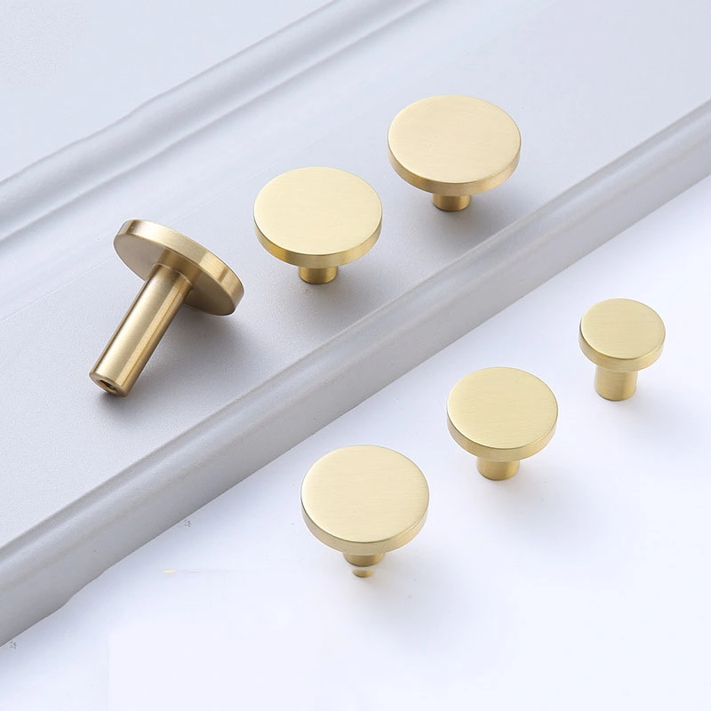 Pure Copper Multifunctional Knob Pull Handle for Doors and Windows