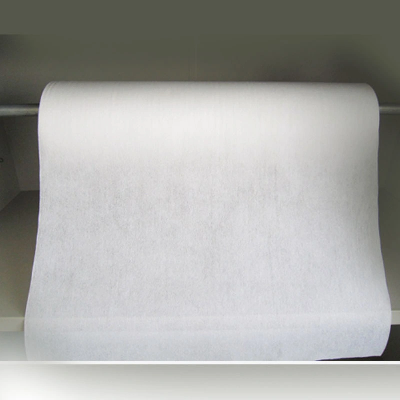 Natural 100% Bamboo Fiber Spunlace Nonwoven Fabric for Wet Wipes/Toilet Wipes