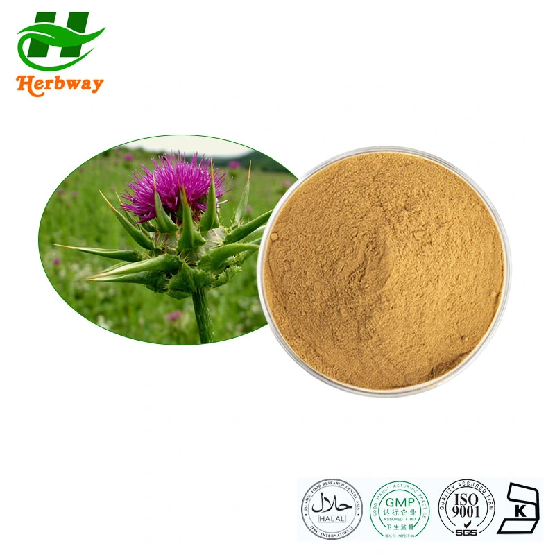 Herbway 100% Natural Organic Milk Thistle Extract Natural Herbal Plant Extract Milk Thistle Extract