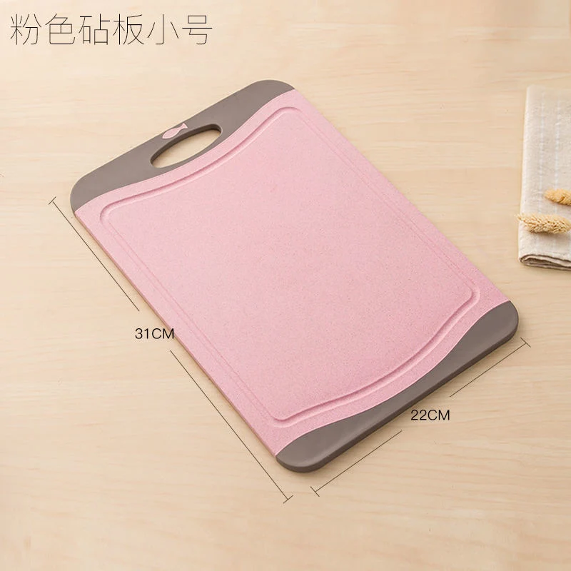 Wheat Straw Fiber Cutting Board Nonslip Kitchen Meat Chopping Board