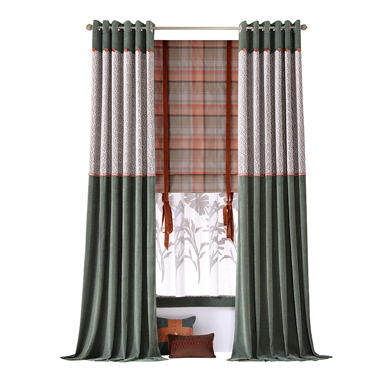 European Luxury Style Curtain Design and Cheap Price Embroidery Sheer Fabric