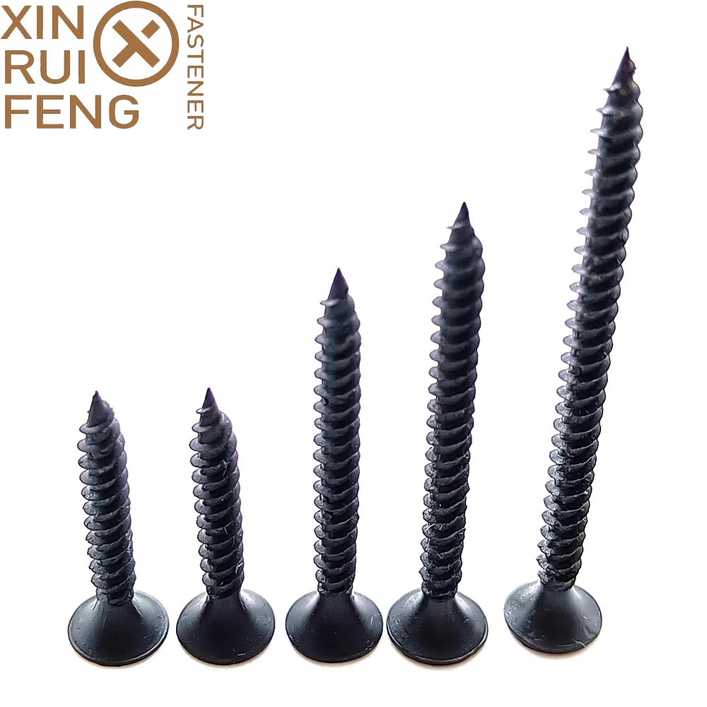 Xrfscrewcom DIN18182 Gypsum Black Fine Thread Drywall Screws