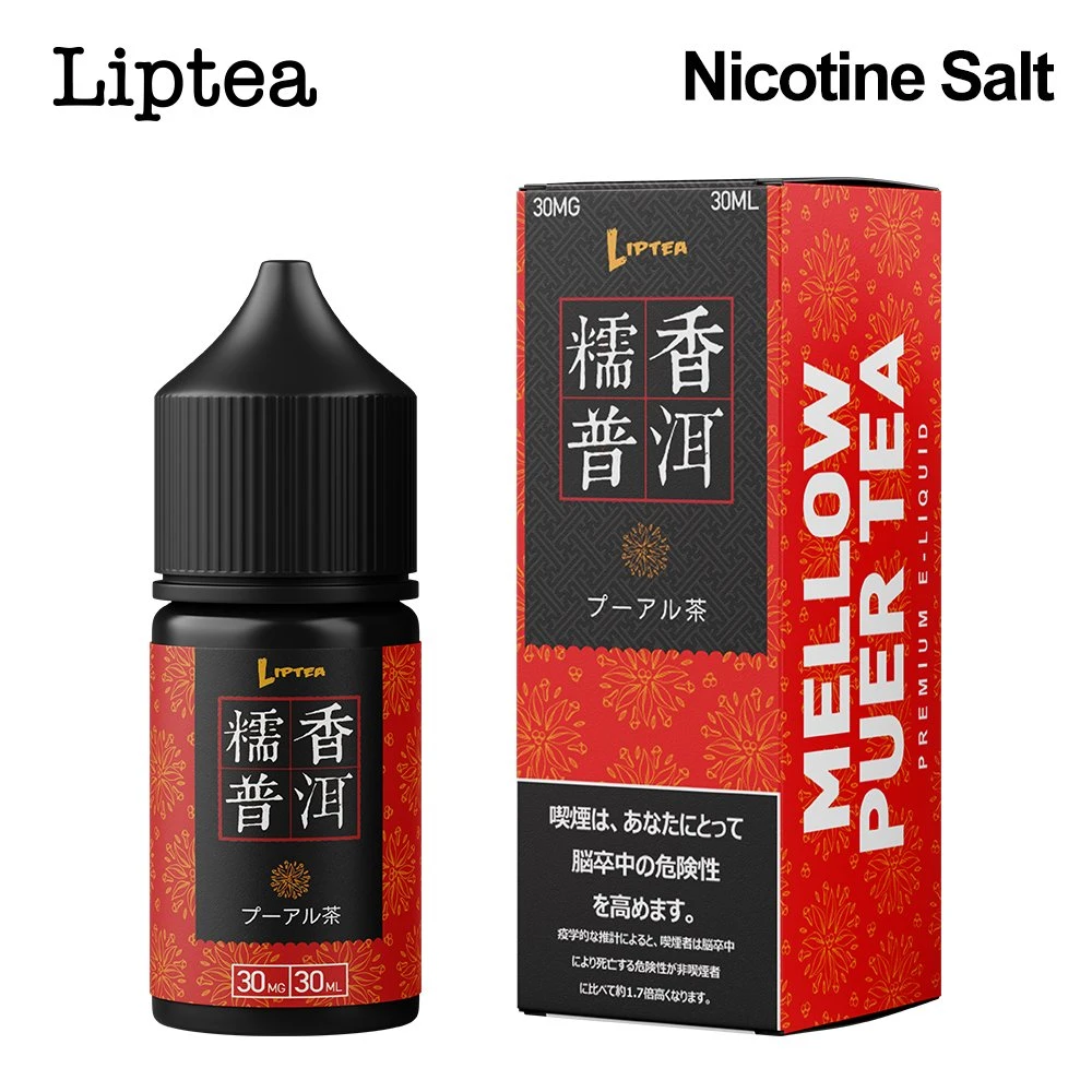 Liptea High Quality Hot Sale Factory Wholesale OEM ODM Nicotine Salt 30mg 30ml E Liquid E Juice for Vape