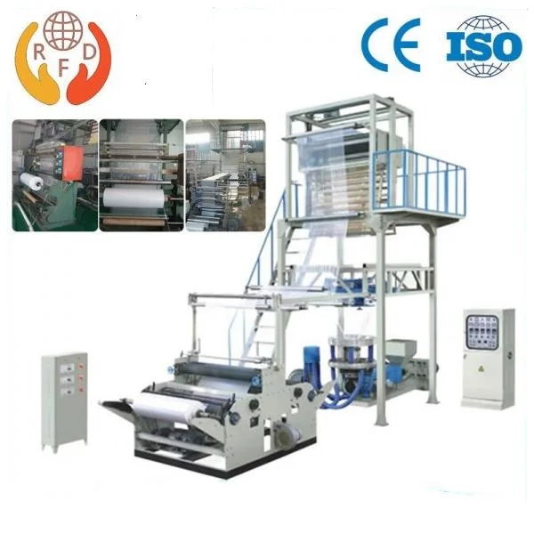 High Output PE Heat Shrink Film Blowing Machine with Plastic Biodegradable Film Blowing Machine