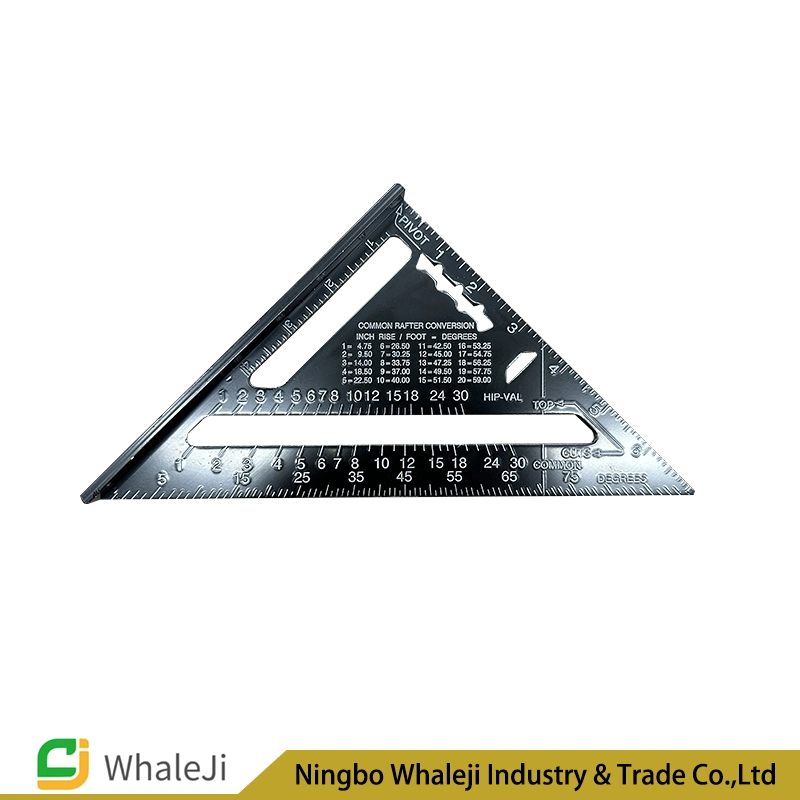 Triangle Aluminium Rafter Square with Color Choice E