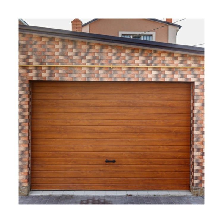 Orient Antique Style 16X8 Flap Sliding Garage Door High quality/High cost performance  Wooden American Garage Doors Solid Wood Residential Metal Garage Door