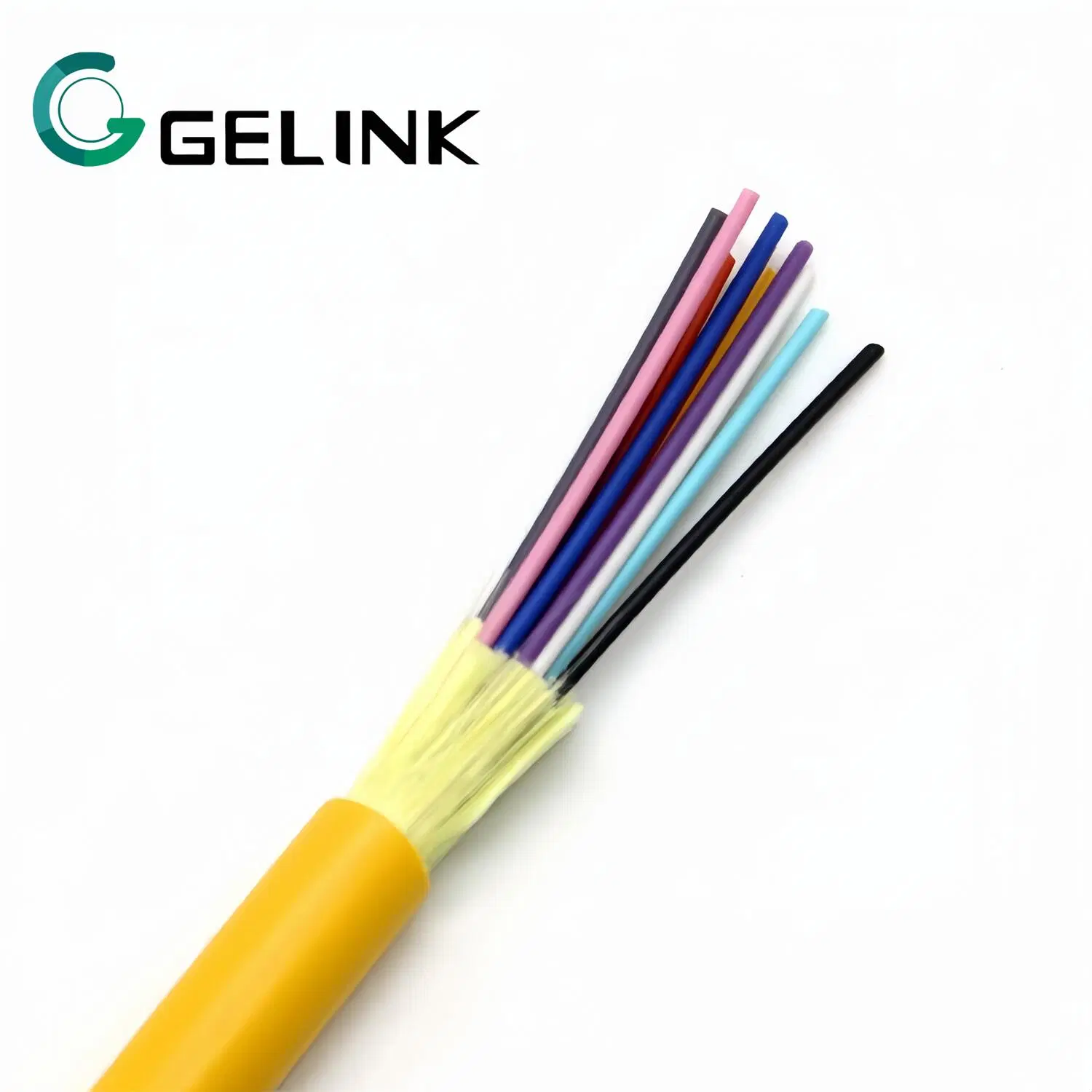 GJFJV/F 4~48cores Indoor Loose Tube Fiber Optic Distribution Cable