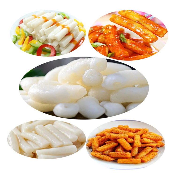 Commercial Japanese Korea Steam Rice Cake Maker Making Machine Tteokbokki Forming Machine