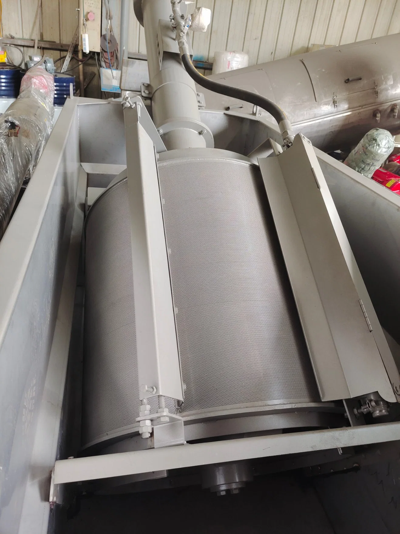 Fiber Micron Filter; Drum Grille; Internal Inflow Type Mesh Plate Fine Screen for Waste Water Treatment