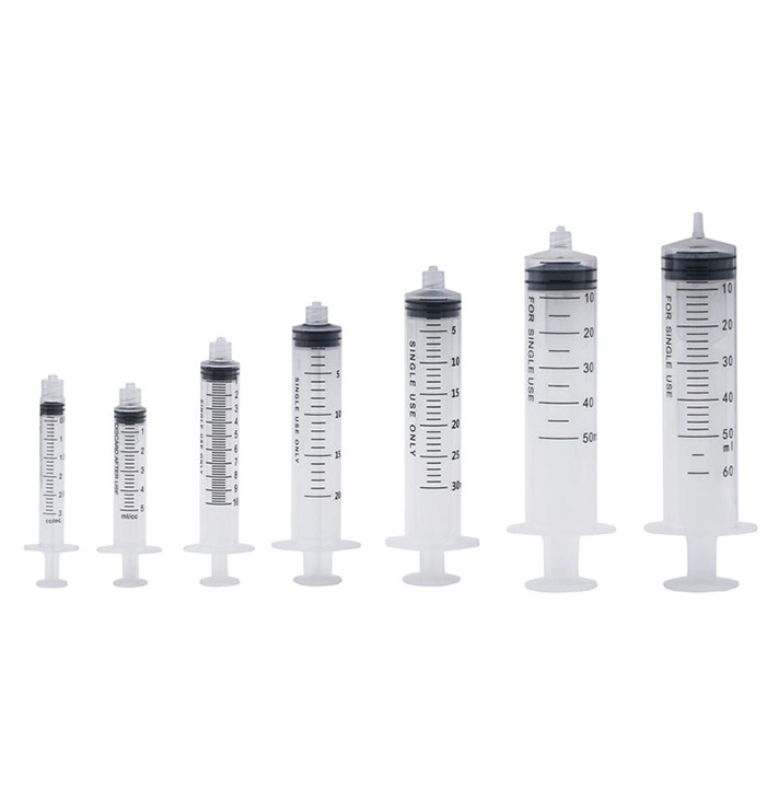 SJ Disposable Medical Syringe 10ml 20ml Customizable High Quality Plastic Syringe OEM Wholesale