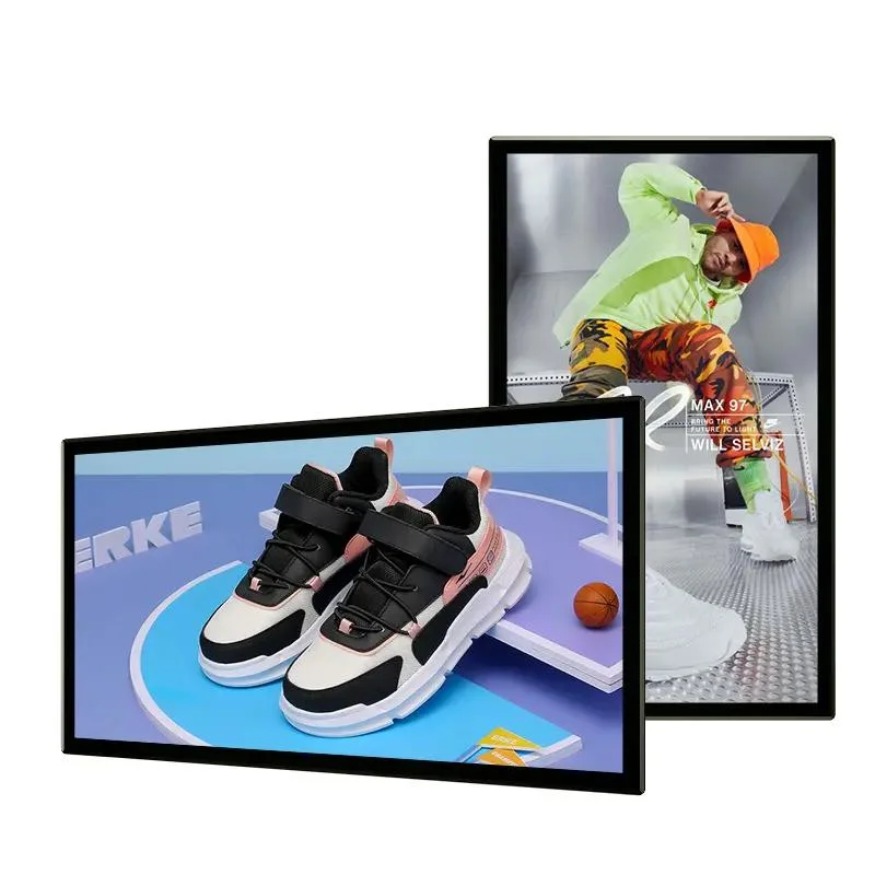 Wall Mounted LCD Digital Signage 32 Inch Commercial Shop Advertising Display