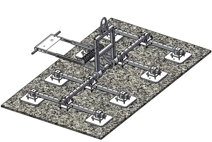 Hualong Machinery Hlsl-1000 ventosa de pedra de granito com motor a ar Dispositivo de elevação pneumática do suporte de vácuo para manuseamento de materiais