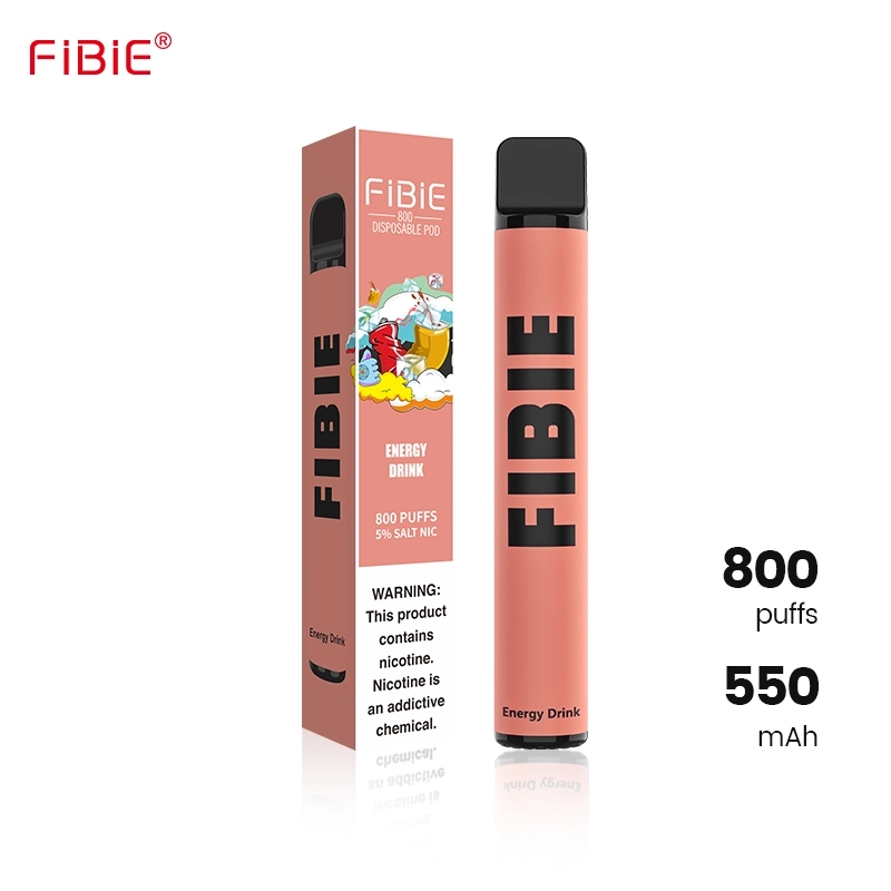 Elf al por mayor fumar cigarrillos electrónicos Fabricación Precio Fibie 800 Puff Barra de pluma desechable VAPE