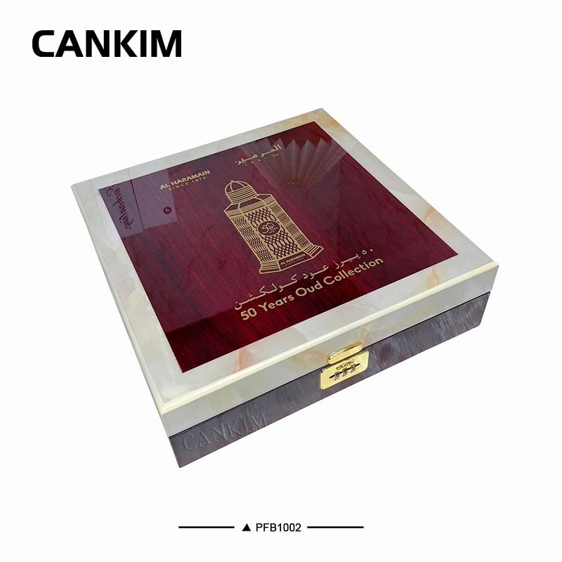 Boîte de parfum Cankim fait sur mesure boîte de laque parfum arabe Boîte avec logo