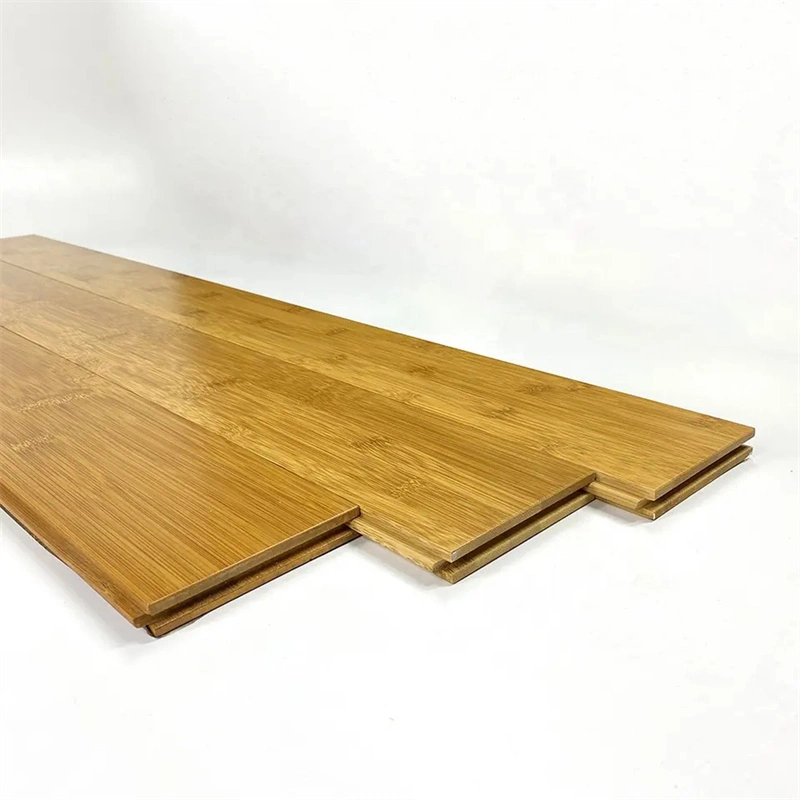 Factory High Density Solid Bamboo Hardwood Flooring Strand Woven Bamboo Flooring