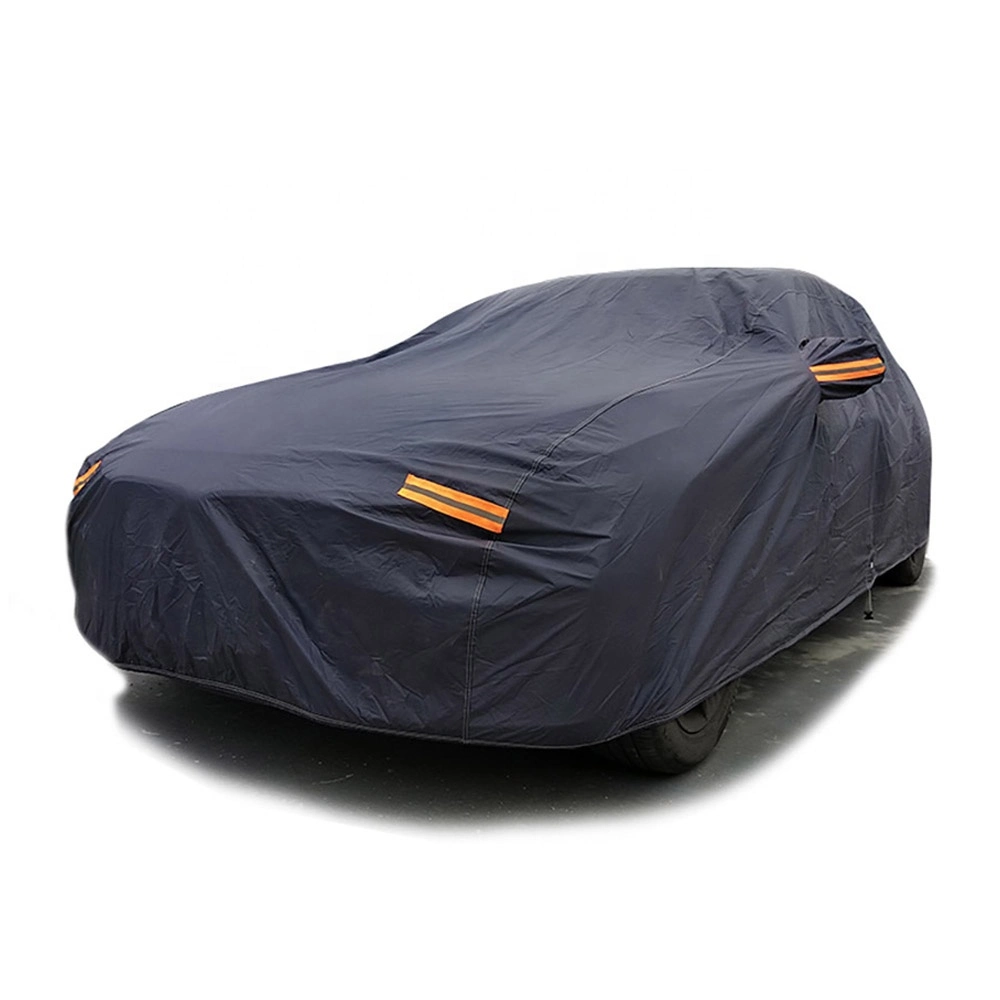 Scratch Resistant Waterproof Car Cover Outdoor PEVA Padded Car Cover Windproof UV-Resistant, Dustproof, Anti-Snow, Breathable Esg13026