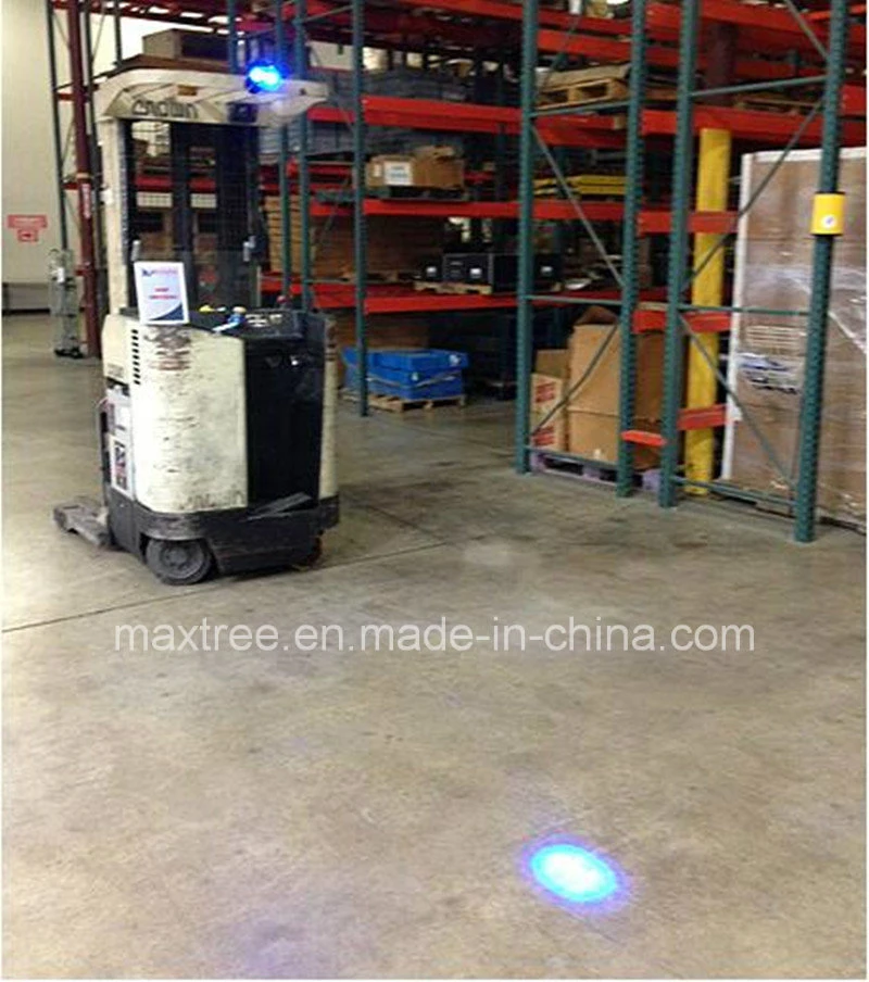 Blue Forklift LED Warning Spotlight - High Brightness 25 Watt 2250 Lumen