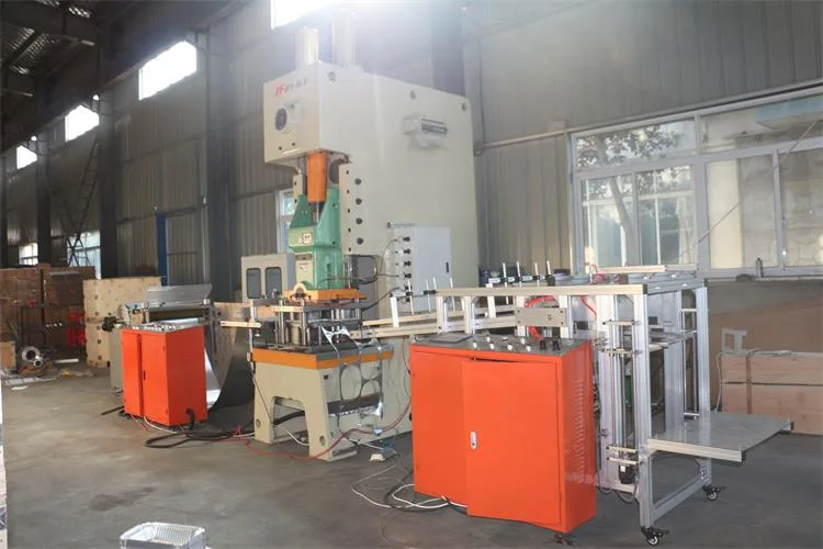 Aluminum Foil Tray Punching Machine