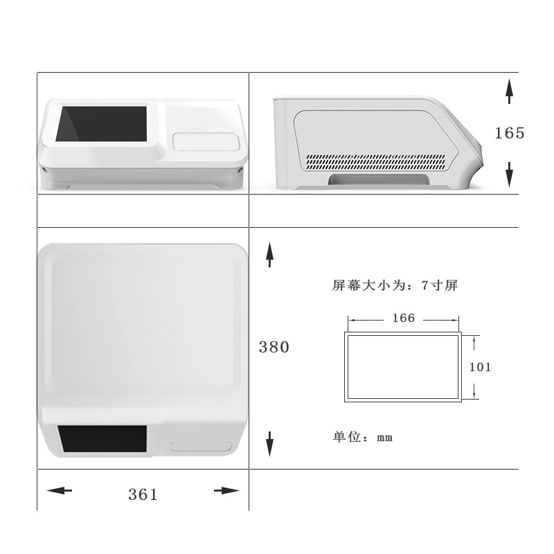 Intelligent Medical Beauty Instrument Case Plastic Injection Molding Spot Beauty Instrument Mould