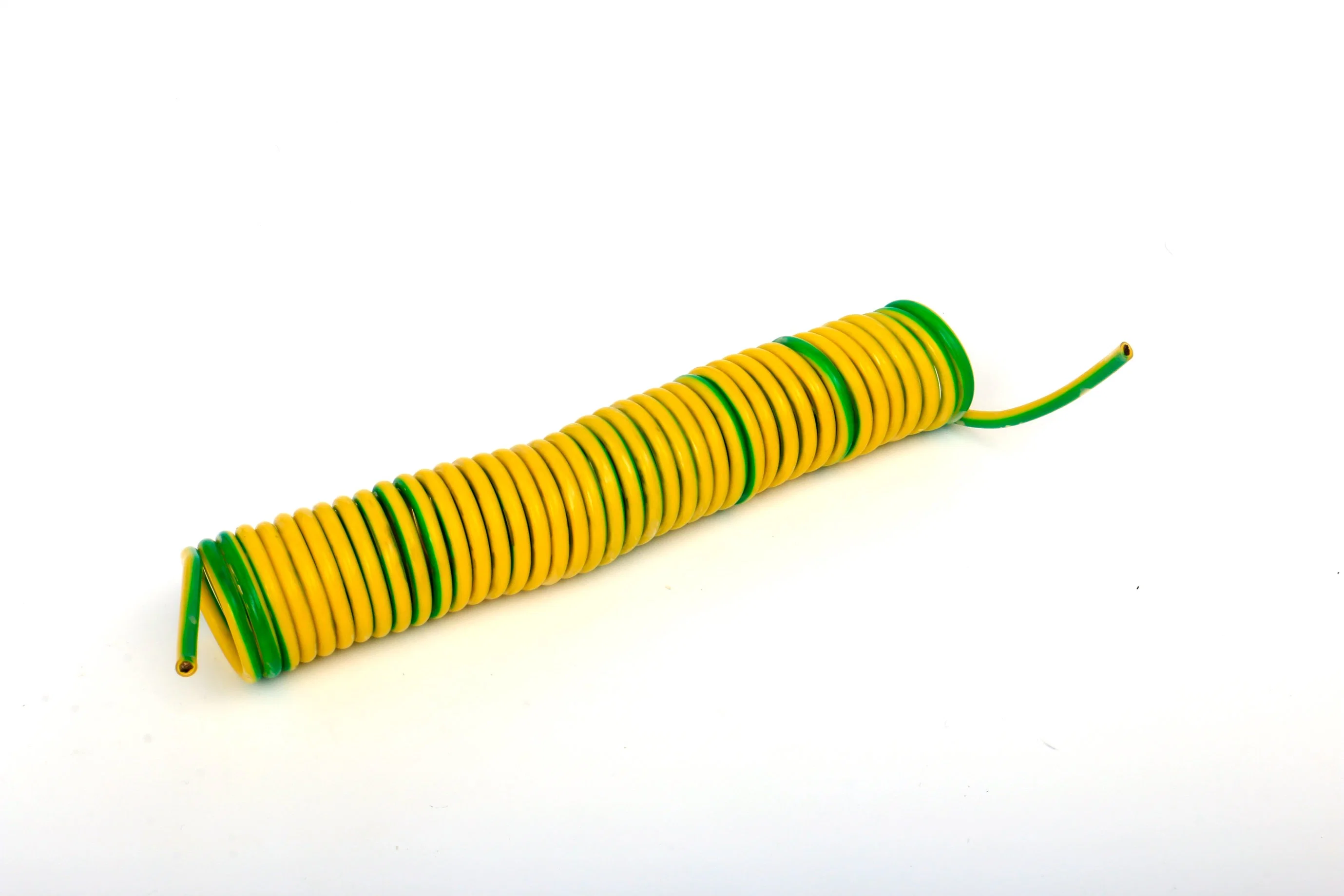 TPU/PVC Spiral Spring Curly Cable for Brake System Global Sale