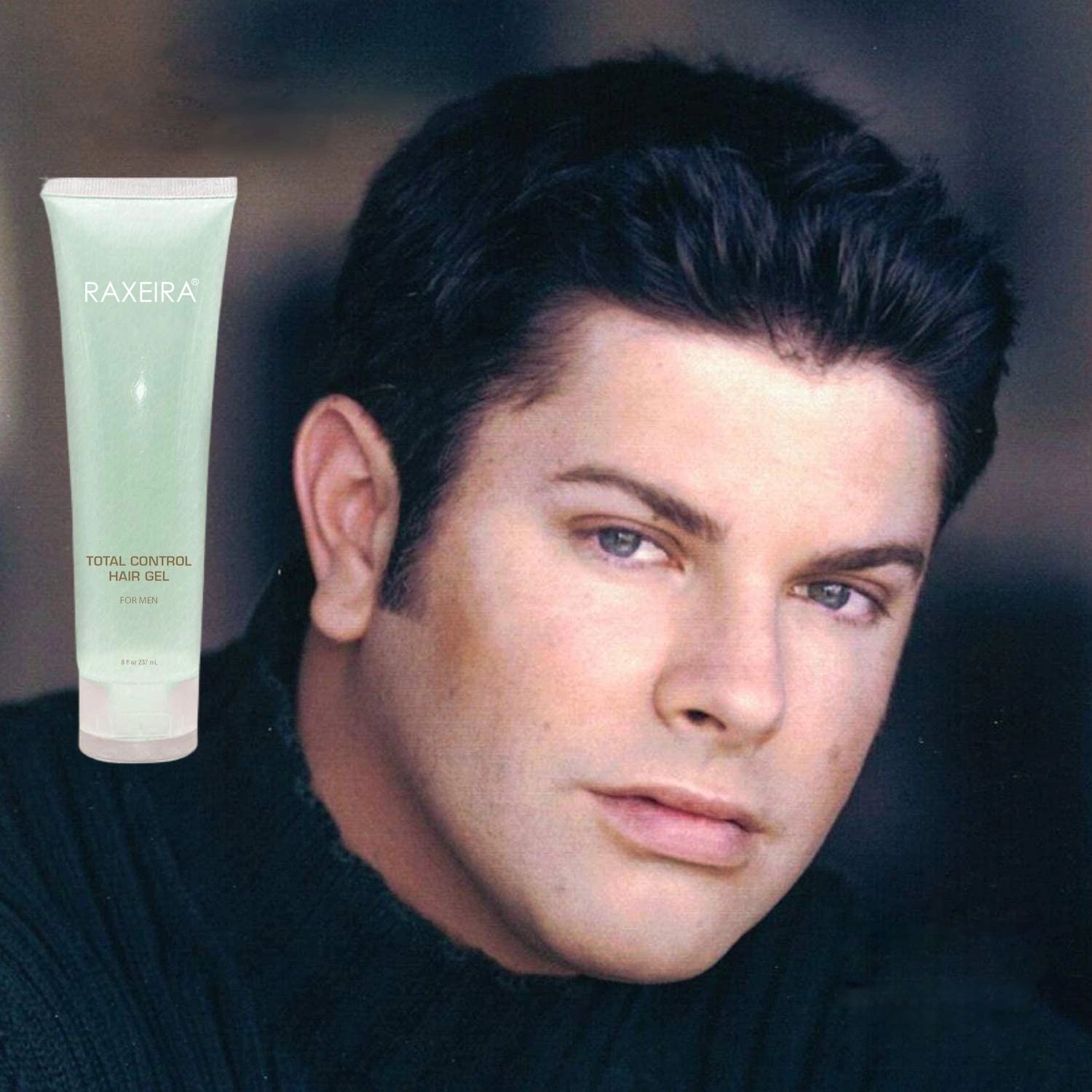 Specific Moisturizing and Powerful Setting Total Controlled Hair Gel for Men