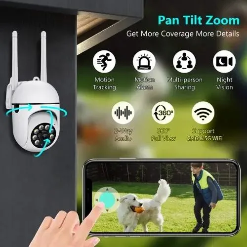 A7 1080P Home Security with Night Vision Motion Detection WiFi Camera