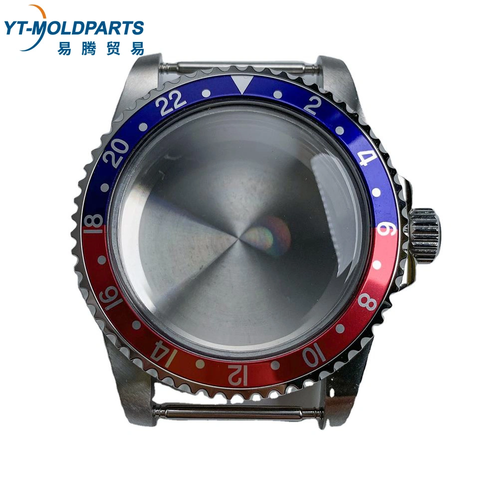 316L Stainless Steel Case Watch Accessories One Case and One Rotatable Bezel Round Case