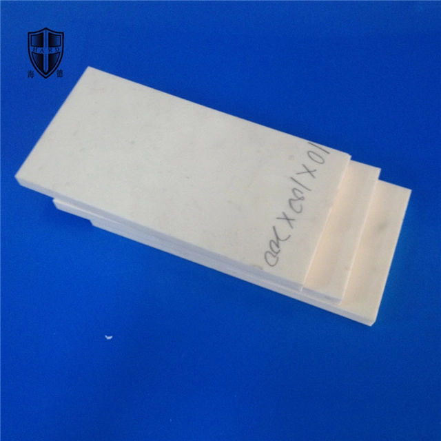 1600c Resistant Alumina Ceramic Raw Material Sheet Plate Blank