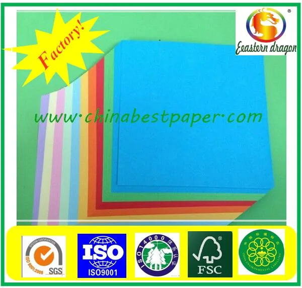 Fluorescent Card/Fluorescent Paper Card/Premium quality color paper card