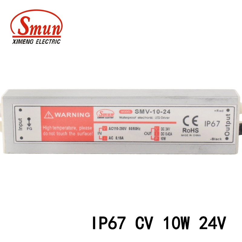 10W 24V 0.4A Waterproof Constant Voltage Switching LED Power Supply
