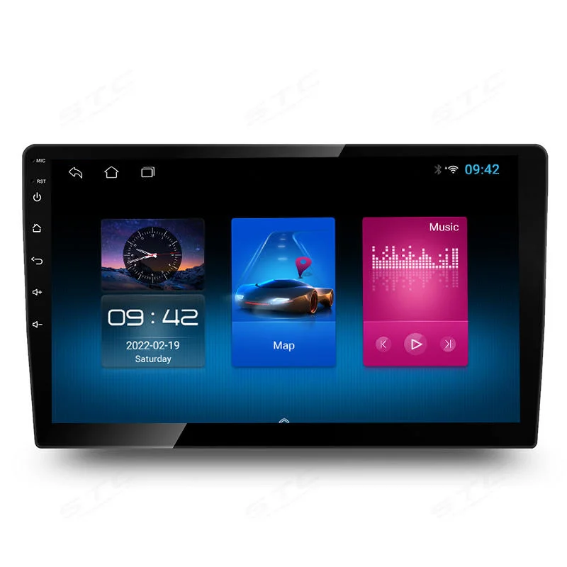 Hot Sell 9 Zoll für Prado 2009 bis 2013 Auto Touchscreen Android Auto DVD-Player Autoradio kabelloses Laden Android GPS-Audio