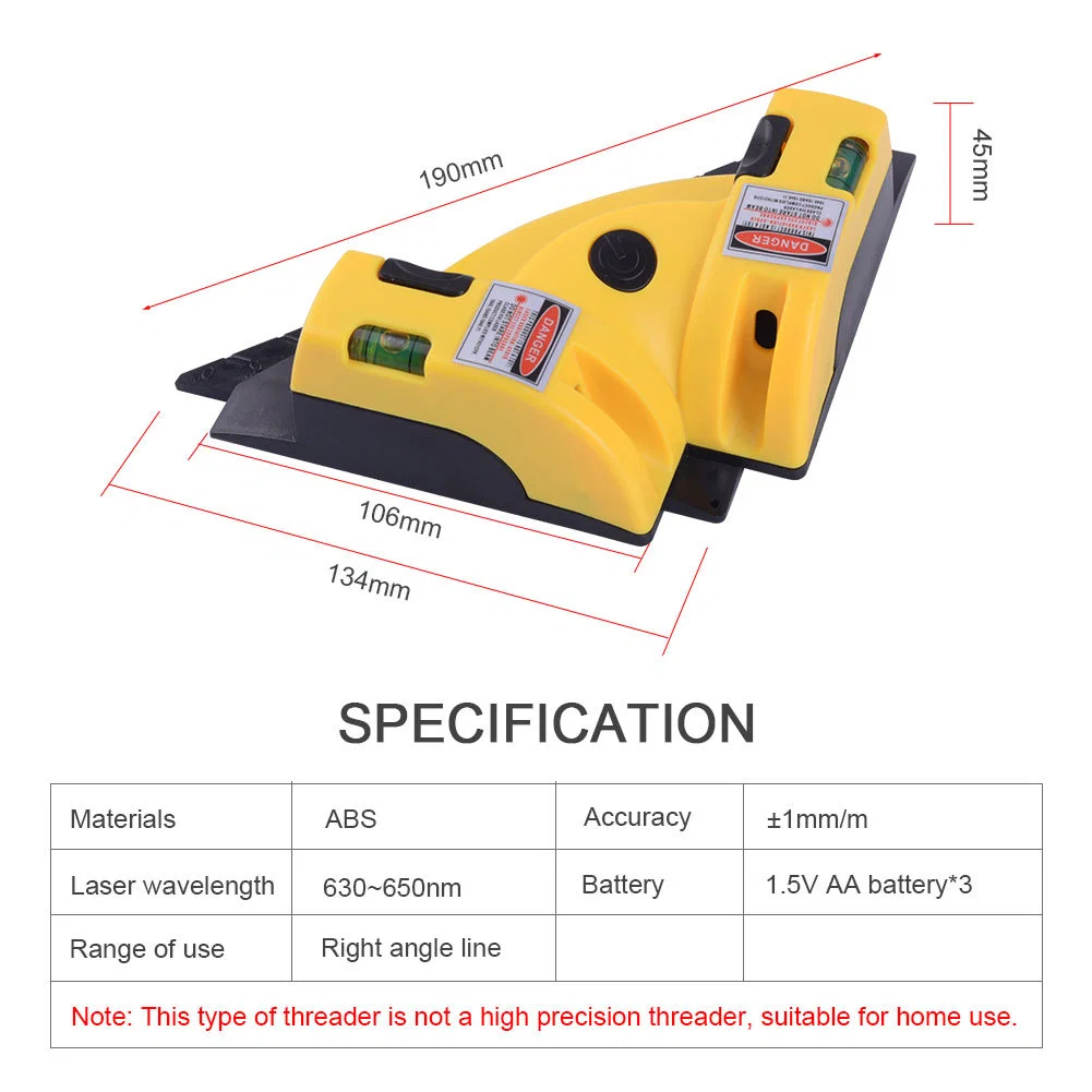 Handheld Laser Rangefinder Laser Level Angle