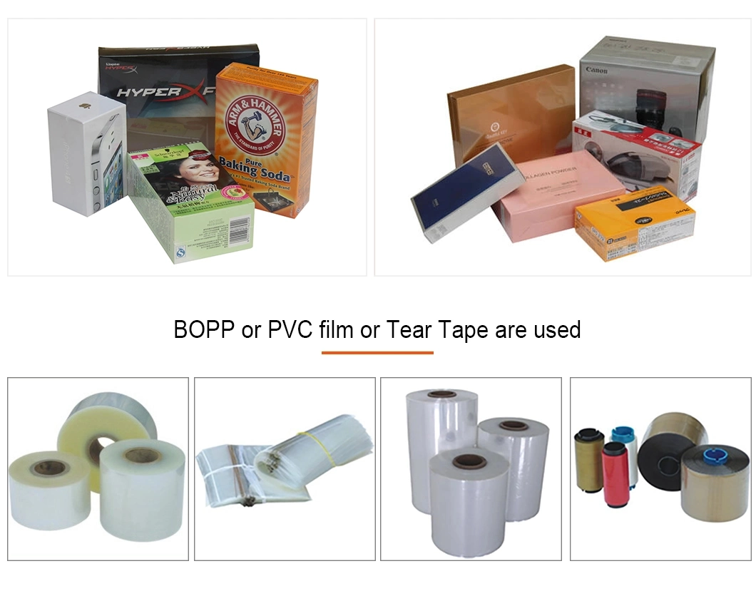 Automatic High quality/High cost performance  Perfume Box Cellophane Packaging Overwrapping, Small Cellophane Wrapping Machine