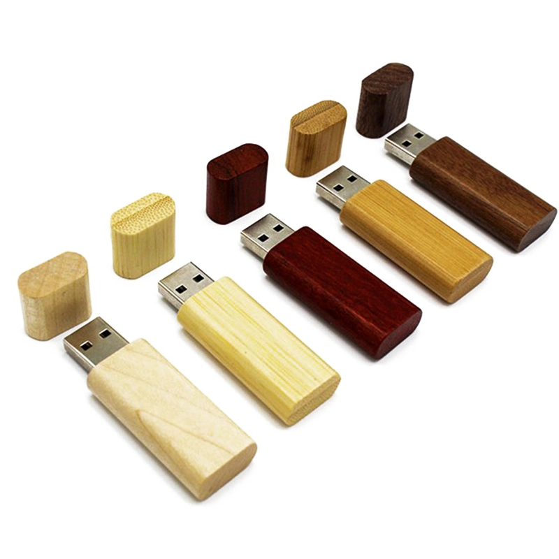 Wooden Promotional Logo USB Pen Drive USB Flash محرك أقراص USB Stick Flash