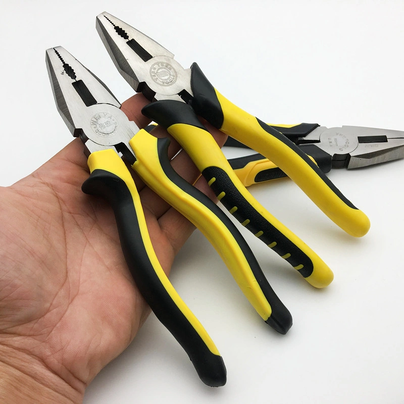 6 Inch 8inch Heavy Duty CRV or Carbon Steel Drop Forged Heated Combination Pliers Function Cutting Plier