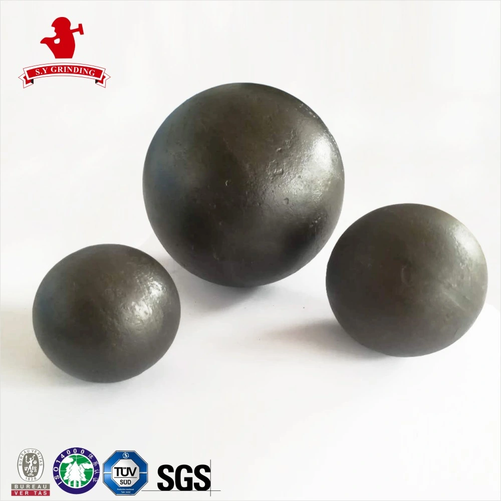 Bola de acero forjado de 20 mm a 150 mm para molienda en minería