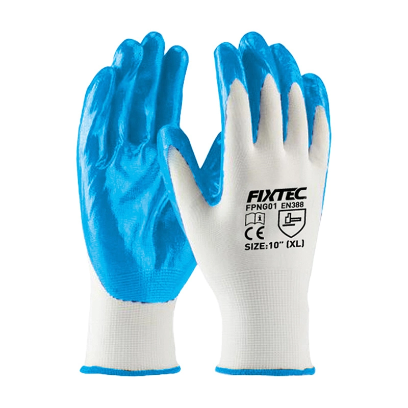 Fixtec Seguridad Trabajo Construcción Industrial Protección Mecánica Anti-Corte resistente Guantes mecánicos de impacto